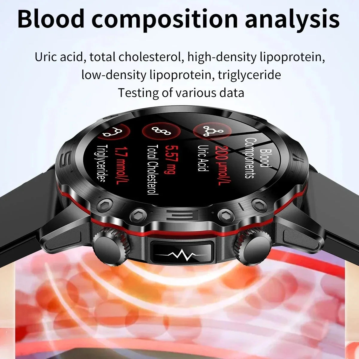 Blood Lipids Uric Acid Smart Watch