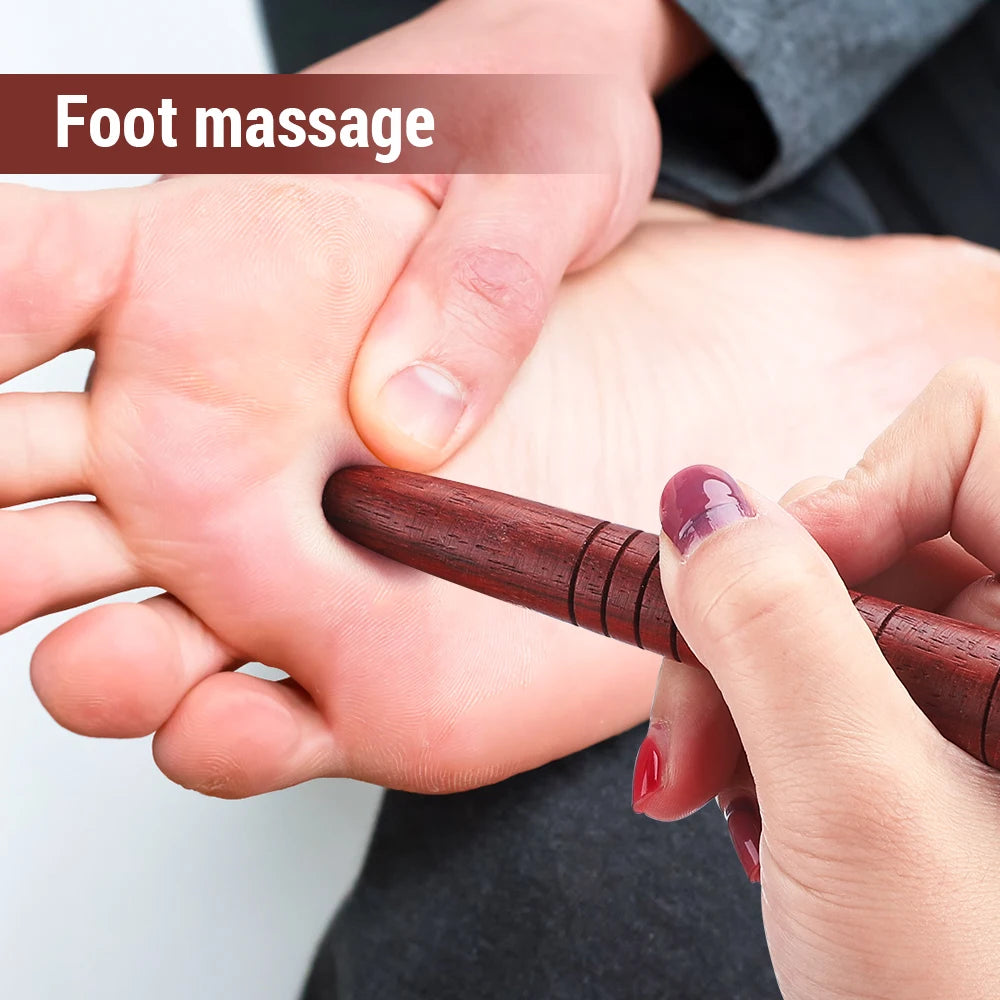 Wooden Massager Stick - Acupoint