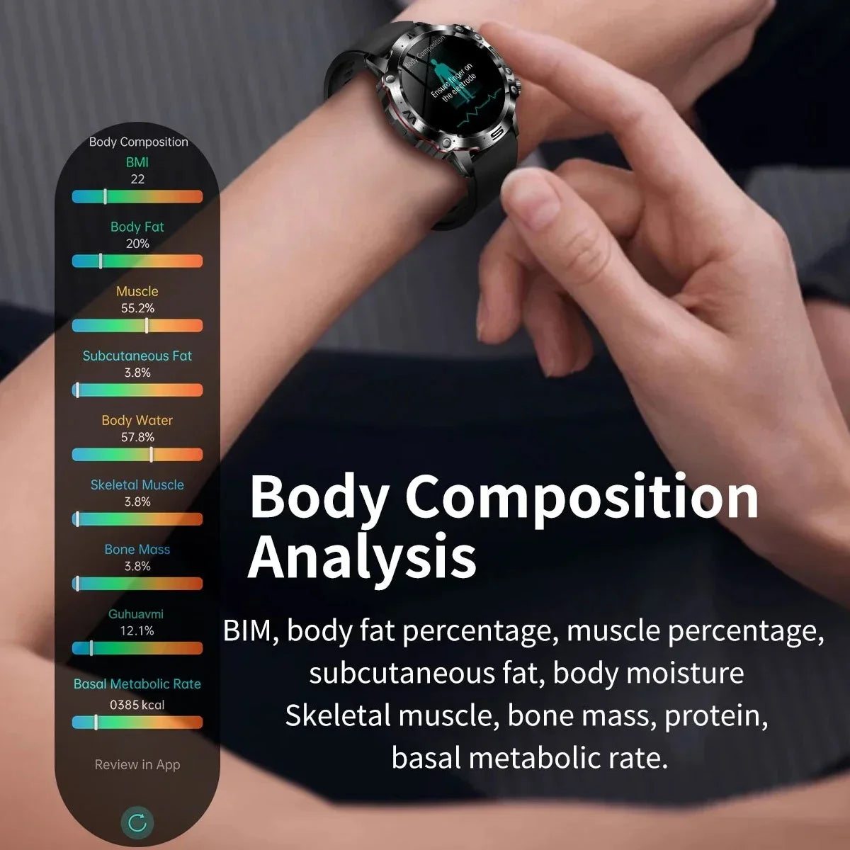 Blood Lipids Uric Acid Smart Watch