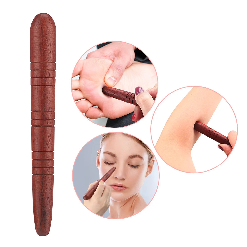 Wooden Massager Stick - Acupoint