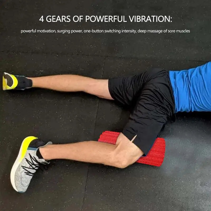 Electric Vibrating Foam Roller 4 Gears